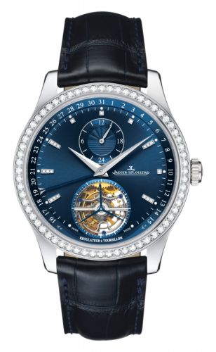 Master Tourbillon White Gold / Diamond / Blue / Alligator