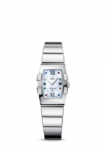 Constellation Quadrella Quartz 19.3 Stainless Steel / MOP