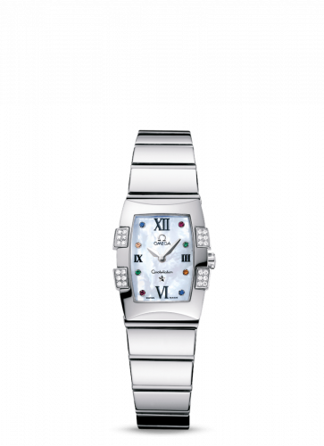 Constellation Quadrella Quartz 25 Stainless Steel / MOP