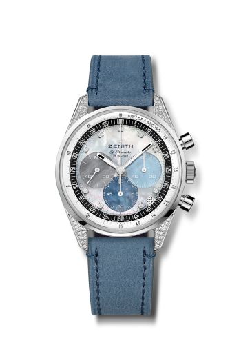 Chronomaster Original Stainless Steel / Diamond / MOP / Strap