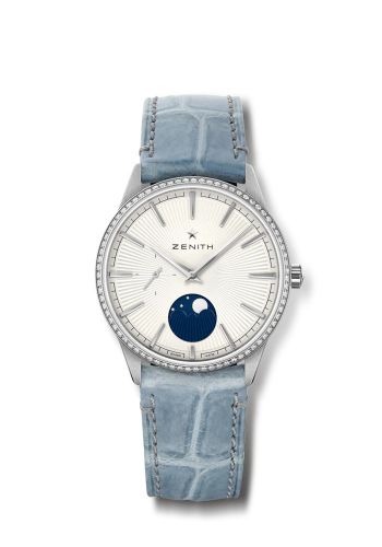 Elite Moon Phase 36 Stainless Steel / Silver