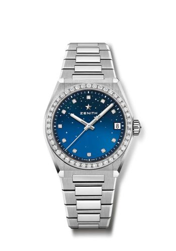 Defy Midnight Stainless Steel / Diamond / Blue