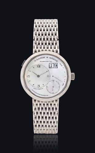 Lange 1 White Gold MOP / Bracelet