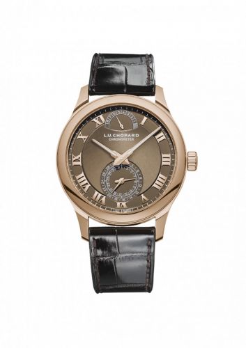 L.U.C Quattro Rose Gold / Brown