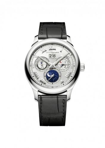 L.U.C Lunar One White Gold / Roman