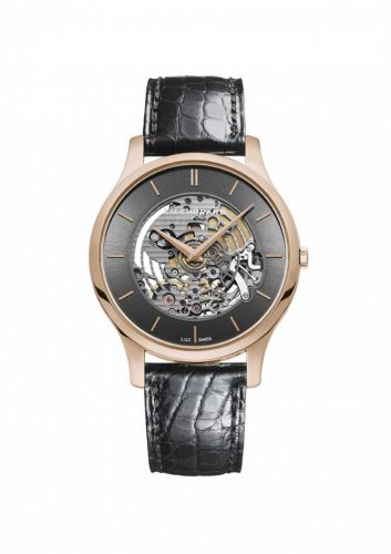 L.U.C XPS Rose Gold Skeletec Slate