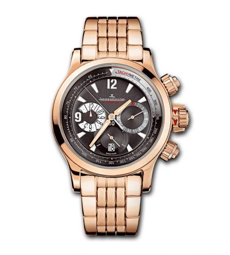 Master Compressor Chronograph Pink Gold Bracelet Grey