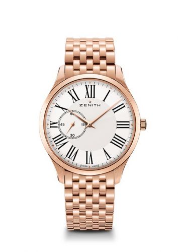 Elite Ultra Thin Rose Gold Roman Bracelet