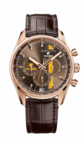 El Primero Chronomaster Range Rover 42 Rose Gold / Brown / Alligator