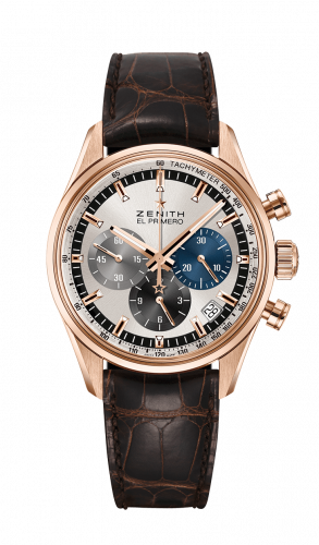 El Primero Chronomaster 38 Rose Gold / Silver / Alligator