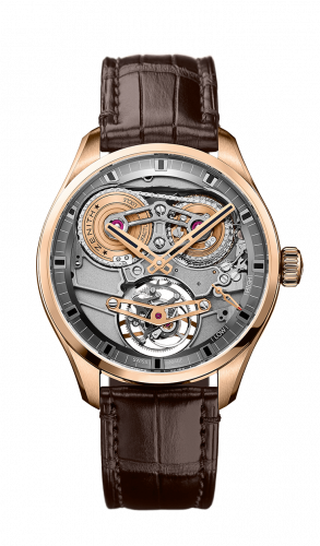 El Primero Chronomaster Tourbillon 45 Rose Gold / Skeleton / Alligator