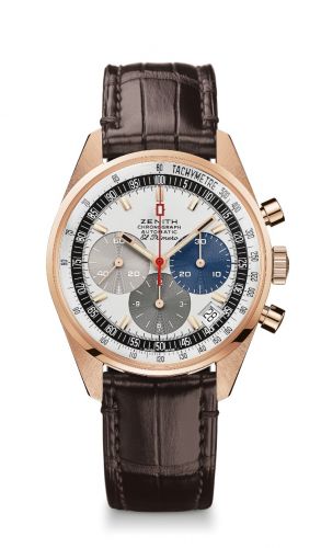 El Primero A386 Revival 50th Anniversary El Primero Rose Gold