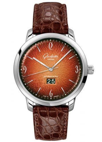 Sixties Panorama Date Stainless Steel / Orange / Alligator / Pin / Annual Edition