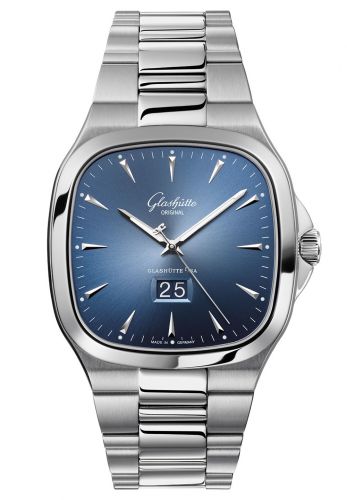 Seventies Panorama Date Blue / Bracelet