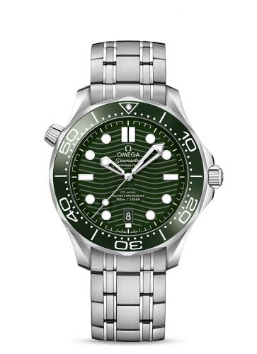 Seamaster Diver 300M Master Co-Axial 42 Stainless Steel / Green / Bracelet