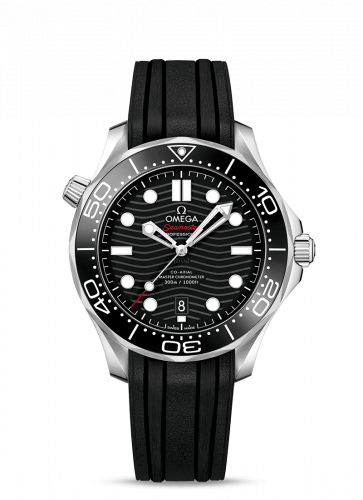 Seamaster Diver 300M Master Co-Axial 42 Stainless Steel / Black / Rubber