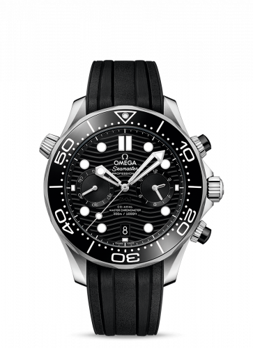 Seamaster Diver 300M Master Co-Axial 44 Chronograph Stainless Steel /  Black / Rubber