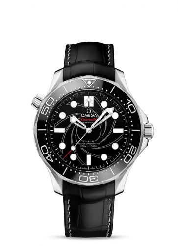 Seamaster Diver 300M Master Co-Axial 42 James Bond Platinum / Black