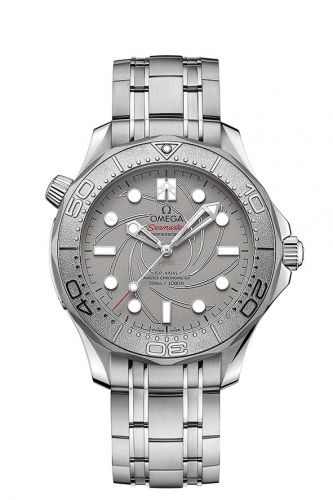 Seamaster Diver 300M Master Co-Axial 42 Platinum Aston Martin Neiman Marcus