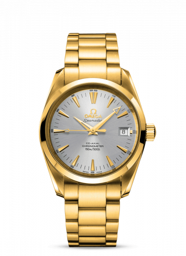 Seamaster Aqua Terra 150M Co-Axial 39.2 Yellow Gold / Silver / Bracelet
