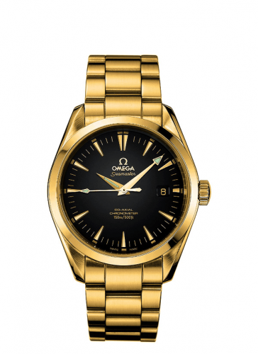 Seamaster Aqua Terra 150M Co-Axial 39.2 Yellow Gold / Black / Bracelet