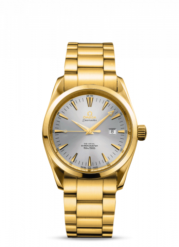 Seamaster Aqua Terra 150M Co-Axial 36.2 Yellow Gold / Silver / Bracelet