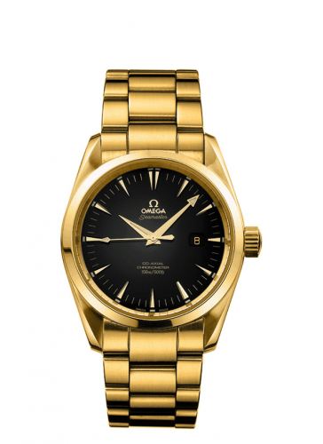 Seamaster Aqua Terra 150M Co-Axial 36.2 Yellow Gold / Black / Bracelet