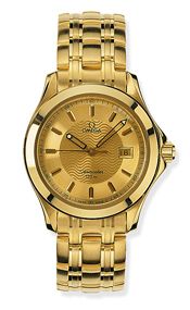 Seamaster 120M Quartz 36.25 Yellow Gold / Champagne