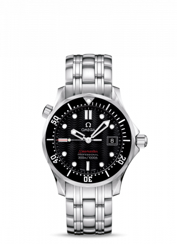 Seamaster Diver 300M Quartz 36.25 Stainless Steel / Black / Bracelet