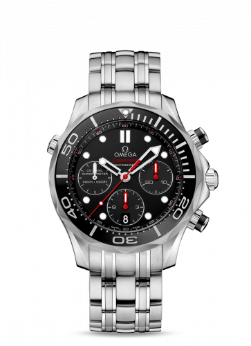 Seamaster Diver 300M Co-Axial 41.5 Chronograph Stainless Steel / Black / Bracelet