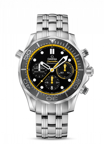 Seamaster Diver 300M Co-Axial 44 Regatta Chronograph Stainless Steel / Black / Bracelet