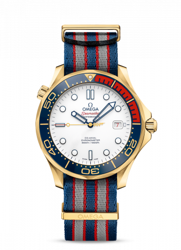 Seamaster Diver 300M Co-Axial 41 Yellow Gold /James Bond Commander's Watch
