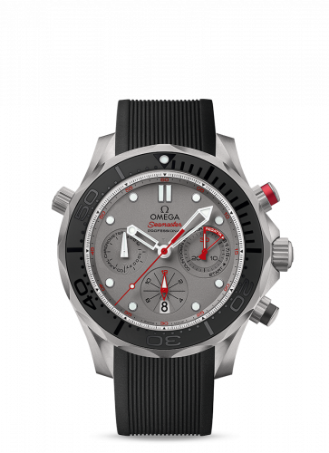 Seamaster Diver 300M Co-Axial 44 Chronograph Titanium / Grey / Rubber / ETNZ