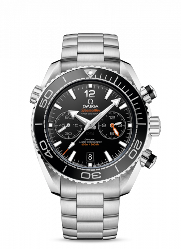 Seamaster Planet Ocean 600M Co-Axial 45.5 Master Chronometer Chronograph Stainless Steel / Black / Bracelet