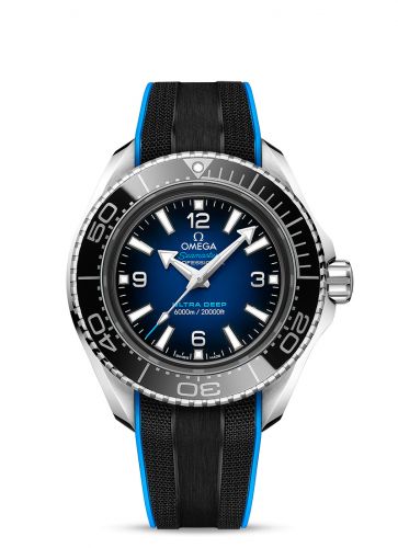 Seamaster Planet Ocean Ultra Deep O-Megasteel / Blue / Rubber