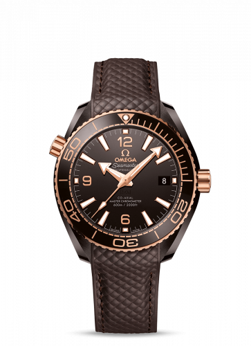 Seamaster Planet Ocean 600M Co-Axial 39.5 Master Chronometer Deep Brown / Brown / Strap