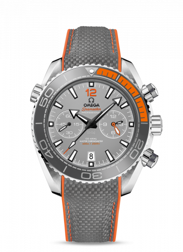 Seamaster Planet Ocean 600M Co-Axial 45.5 Master Chronometer Chronograph Titanium / Grey / Strap