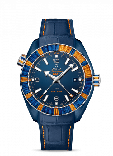 Seamaster Planet Ocean 600M Co-Axial 45.5 Master Chronometer GMT Deep Blue Sapphire