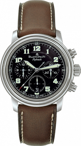 Léman Chronograph Flyback Stainless Steel / Black / Strap