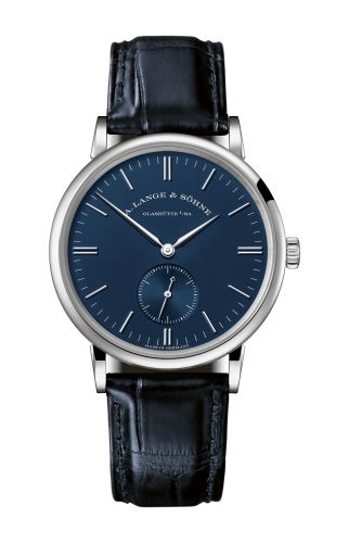 Saxonia 35 White Gold / Blue
