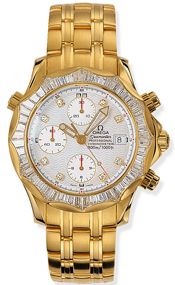 Seamaster Diver 300M Automatic 41.5 Chronograph Yellow Gold / Diamond / Silver / Bracelet