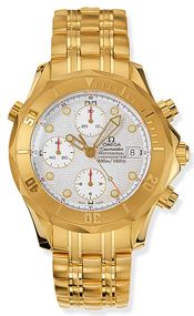 Seamaster Diver 300M Automatic 41.5 Chronograph Yellow Gold / Silver / Bracelet