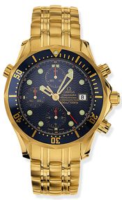 Seamaster Diver 300M Automatic 41.5 Chronograph Yellow Gold / Silver / Bracelet