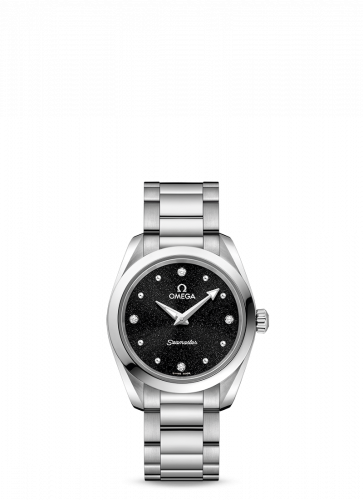 Seamaster Aqua Terra 150M Quartz 28 Stainless Steel / Black / Bracelet