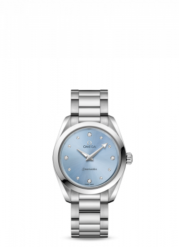 Seamaster Aqua Terra 150M Quartz 28 Stainless Steel / Blue / Bracelet