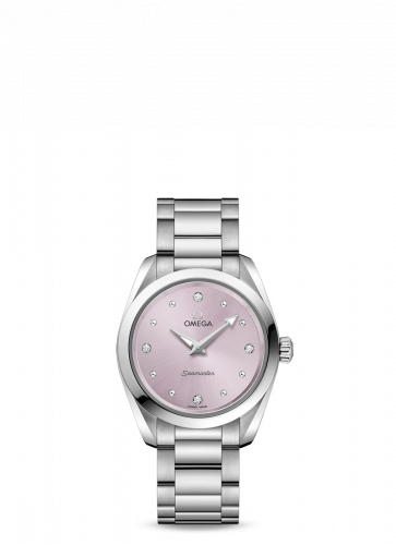 Seamaster Aqua Terra 150M Quartz 28 Stainless Steel / Lilac / Bracelet