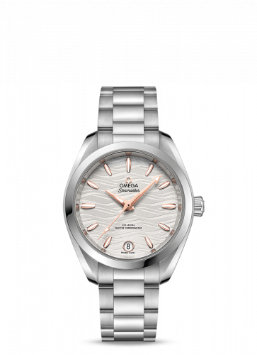 Seamaster Aqua Terra 150M Master Chronometer 34 Stainless Steel / Silver-Waves / Bracelet