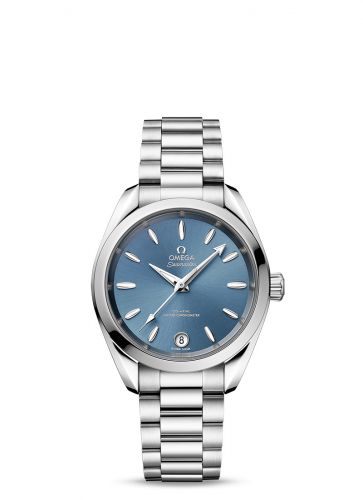 Seamaster Aqua Terra 150M Master Chronometer 34 Stainless Steel / Sea Blue / Bracelet