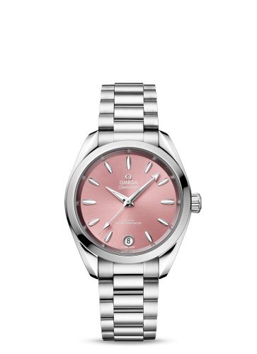Seamaster Aqua Terra 150M Master Chronometer 34 Stainless Steel / Shell Pink / Bracelet