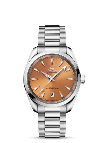 Seamaster Aqua Terra 150M Master Chronometer 38 Stainless Steel / Saffron / Bracelet
